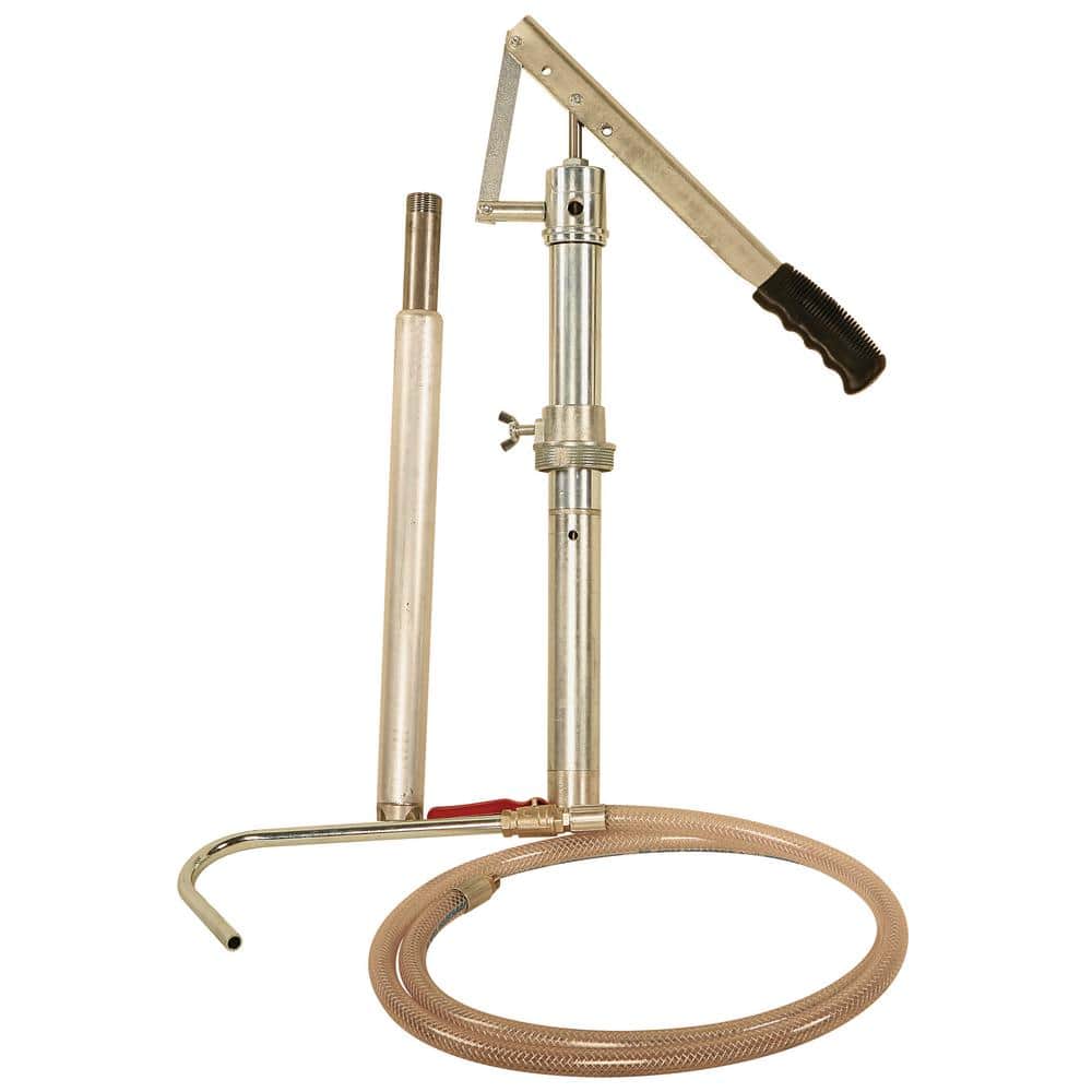 Liquidynamics 16 Gal., 30 Gal. and 55 Gal. Metal Heavy-Duty Lever Operated  Hand Pump Kit for Drums 30200 - The Home Depot