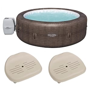 SaluSpa St Moritz AirJet 7-Person Hot Tub and 2 PureSpa Removable Seats