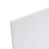 Coroplast 48 in. x 96 in. x 0.157 in. (4mm) White Corrugated Twinwall ...