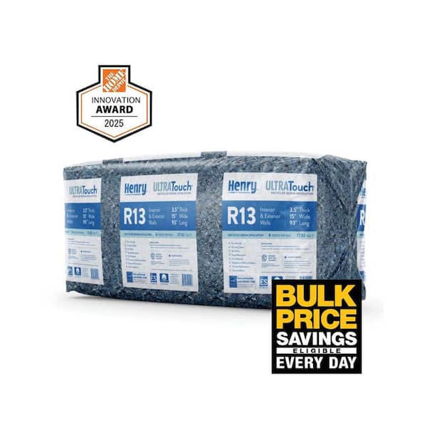 R-13 ULTRATouch Recycled Denim Insulation Batt 15 in. x 93 in