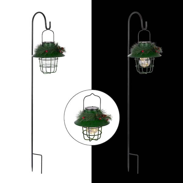 Railroad LED Metal Lantern - Crested Perch