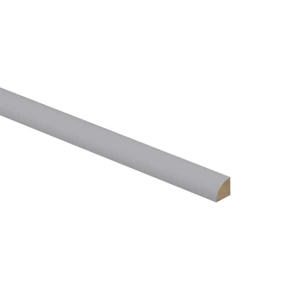 Washington Franklin Hargrove 0.75 in. W x 0.75 in. D x 96 in. H in Veiled Gray Quarter Round Molding