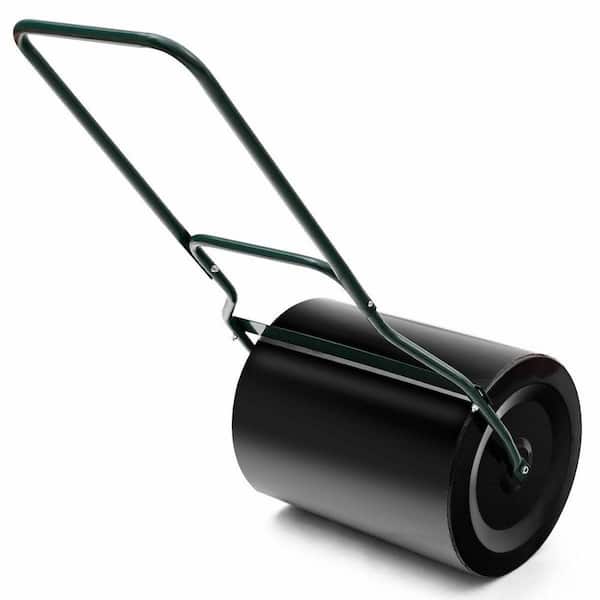 ANGELES HOME 20 in. W x 50 in. L Water and Sand Filled Steel Lawn Roller