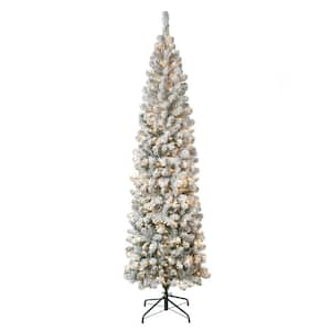 Home Accents Holiday 7.5 ft. Pre-Lit LED Wesley Pine Artificial Christmas  Tree with 550 Color Changing Mini Lights 23PG90042 - The Home Depot