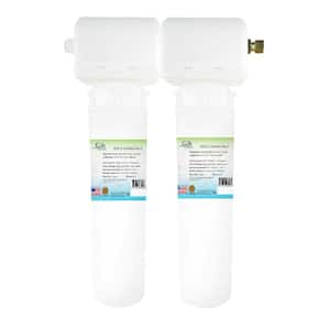 Double Candle Multi Stage Under the Sink Water Filtration System