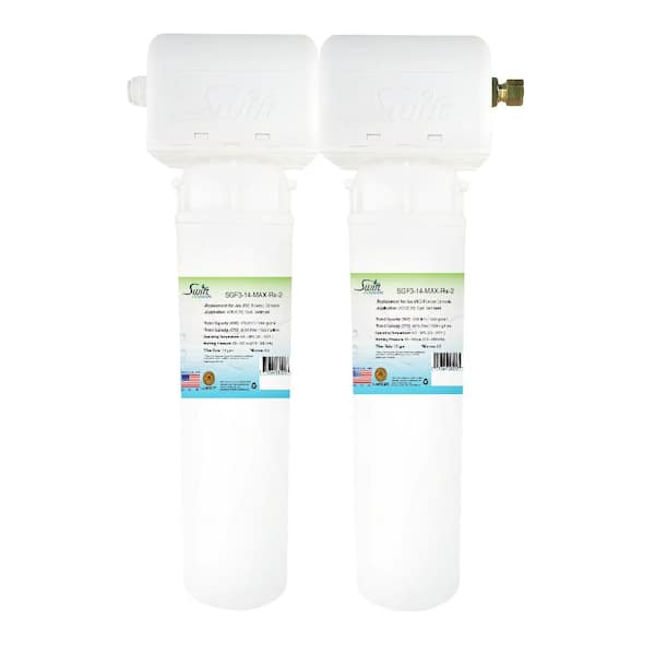 Swift Green Filters Double Candle Multi Stage Under the Sink Water Filtration System