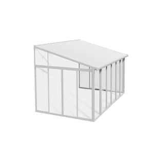 SanRemo 10 ft. x 14 ft. White/White Sunroom, Patio Enclosure and Solarium