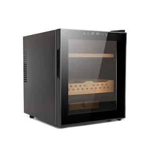 250-Counts Capacity Cigar Humidor Humidifiers with 3-IN-1 Cooling, Heating & Humidity Control, Black Electric Humidor
