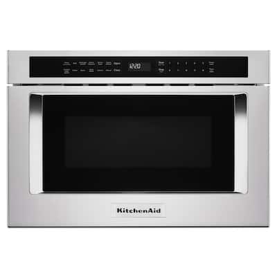 1.2 cu. ft. Under-Counter Microwave Drawer in Stainless Steel