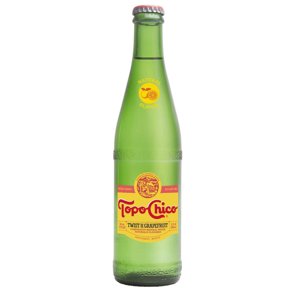 Topo Chico 12 oz. Mineral Water (Twist of Grapefruit) 02113607644 The