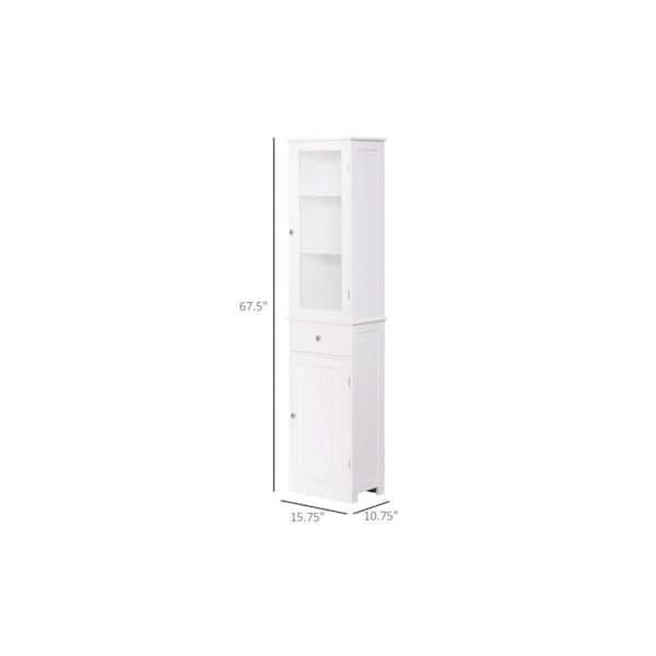 Tahanbath Bathroom Storage Cabinet in White Z-W2378P176276 - The