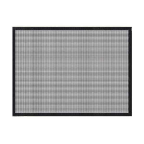 Wellco 29 in. x 40 in. PVC Mesh Velcro Fireplace Screen