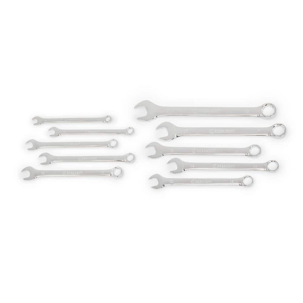 Crescent Metric 12Point Combination Wrench Set with Storage Rack (10Piece) CCWS305 The Home