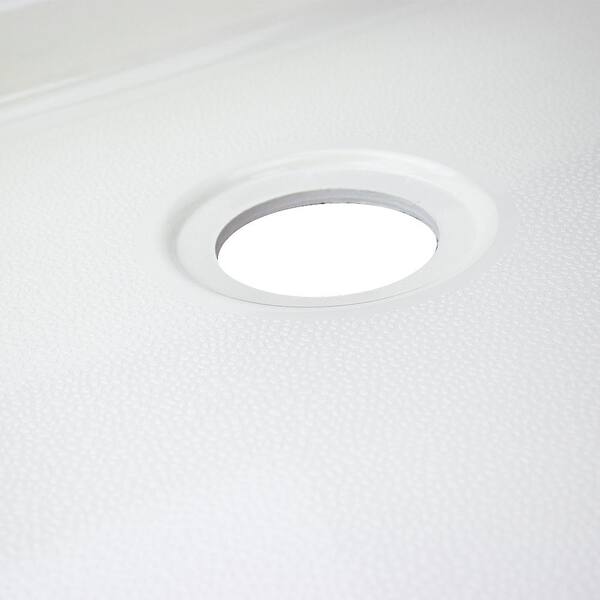 T3 34 in. x 60 in. Single Threshold Shower Base in White T3 34 in. x 60 in. Single Threshold Shower Base in White