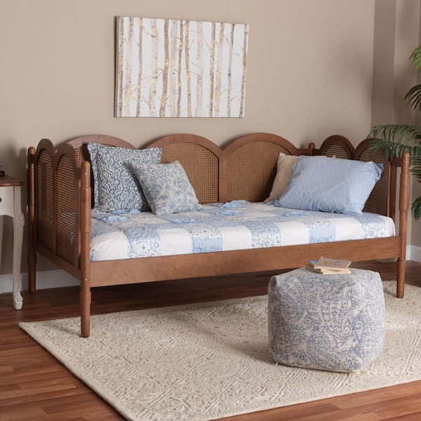 Carmiya Walnut Brown Twin Daybed