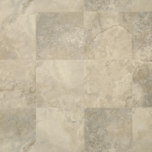 Mohawk Sunset Acre Tile 12 MIL 13.2 ft. W x Cut to Length Waterproof Vinyl Sheet Flooring