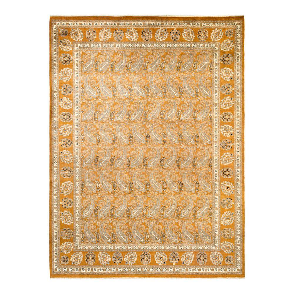 Eclectic Yellow 9 x 12 Oriental Wool Indoor Area Rug price history on PriceWatchPro