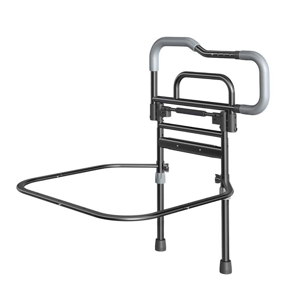 Foldable Bed Assist Rails with Sensor Light and Storage Pocket, Adjustable Height, 180° One-Hand Folding Bed Side Rails price history on PriceWatchPro