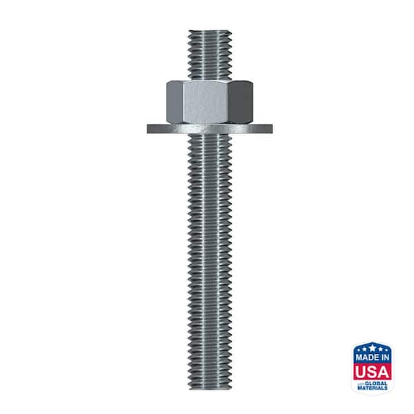 Simpson Strong-Tie RFB 5/8 in. x 5 in. Zinc-Plated Retrofit Bolt