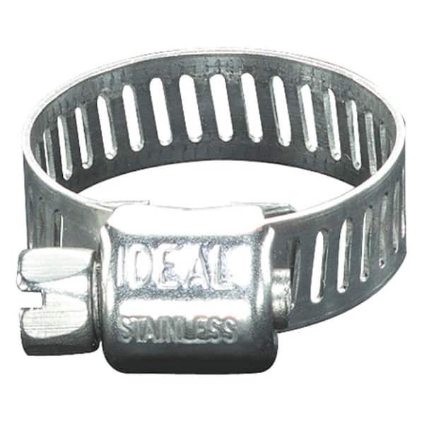 10 Pack #16 Stainless Steel Clamps 7/8" to 1 1/2" Hose Clamps