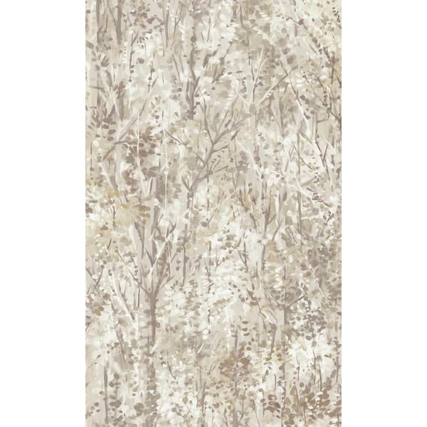 Walls Republic Neutral Berry Lush Forest Tropical Print Non Woven Non-Pasted Textured Wallpaper 57 Sq. Ft.