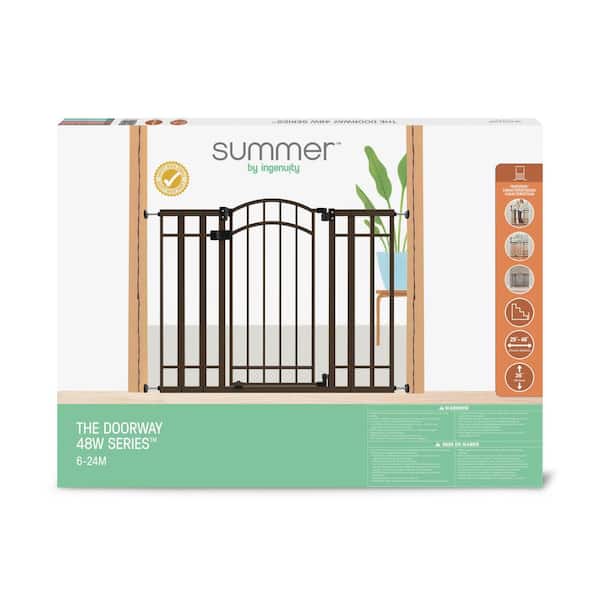 Stair Gates Summer Infant Multi Use Bronze Deco Gate Pet Gate