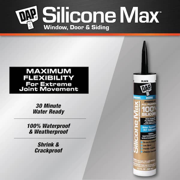DAP Silicone Max Premium 100% Silicone Sealant