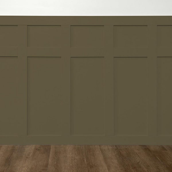 Glidden Premium 5 gal. PPG1027-7 Grapevine Semi-Gloss Interior