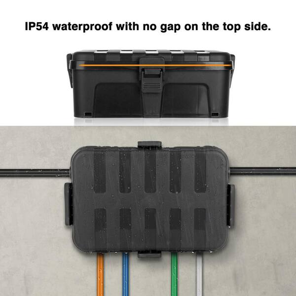 ARISKEEN Large Outdoor 12.5 in. x 8.5 in. x 5 in. Electrical