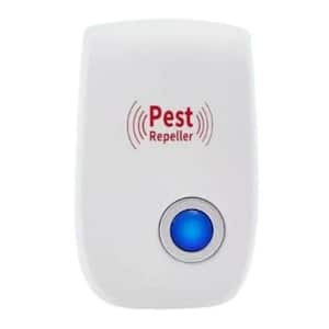 Ultrasonic Pest Reject Home Control Electronic Repellent Mice Rat Repeller in White Finish, 10-Pack