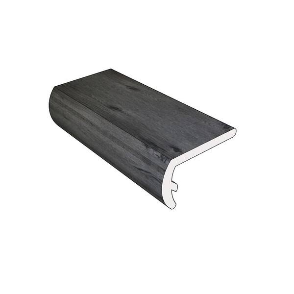 Islander Slate 1.16 in. Thick x 2.07 in. Wide x 72.05 in. Length Vinyl Stair Nose Molding