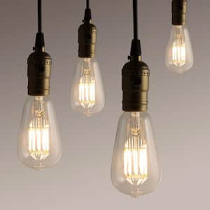 100-Watt Equivalent ST64 Edison LED Light Bulb in Warm White 2700K (8-Pack)