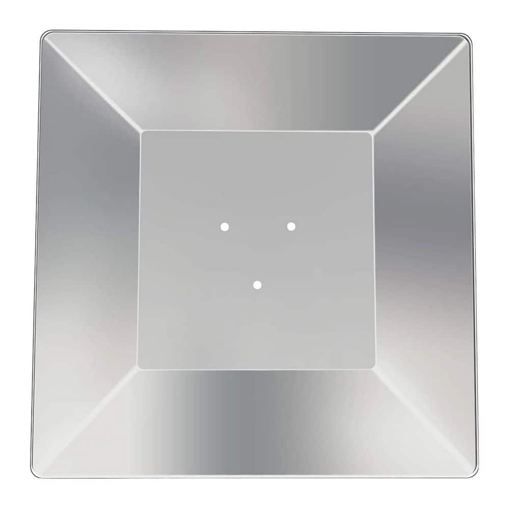 18.5 x 18.5 Inch Outdoor Aluminum Patio Heater Reflector Shield with 3 Pre-Drilled Holes for 4-Sided Glass Tube price history on PriceWatchPro