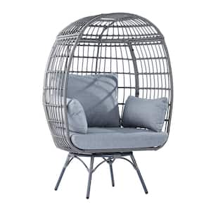 Hammock Chair in Gray Cushions/Gray Frame