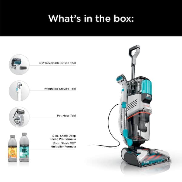 Corded Carpet Expert with Stain striker pet deep carpet cleaner, built-in spot stain cleaner, shampooer