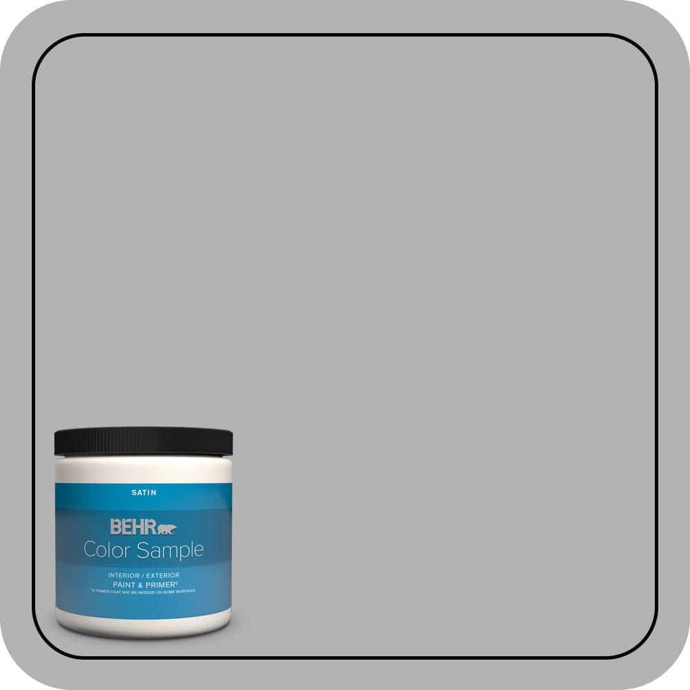 8 oz. #770E-3 Pewter Mug Satin Enamel Interior/Exterior Paint & Primer Color Sample price history on PriceWatchPro