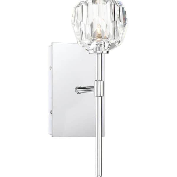 Quoizel Regalia 1-Light Polished Chrome Wall Sconce