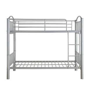 Cayelynn Silver Twin Over Twin Bunkbed