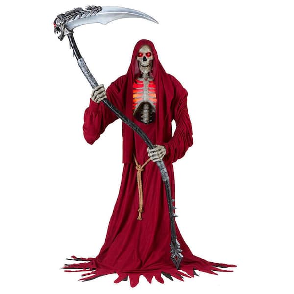 Home Accents Holiday 8 ft Animated Smoldering Reaper of Souls Halloween