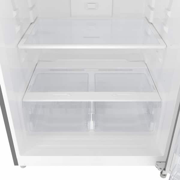 30 in. 20 cu. ft. Top Freezer Mount Apartment Refrigerator, UL Listed in Stainless Steel
