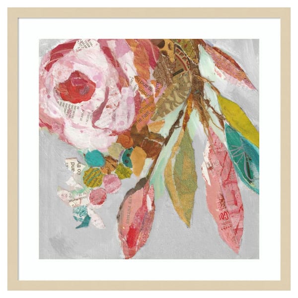 Amanti Art Dream Flower III by Elizabeth St Hilaire 1 Piece Framed Giclee Nature Art Print 25 in. x 25 in.