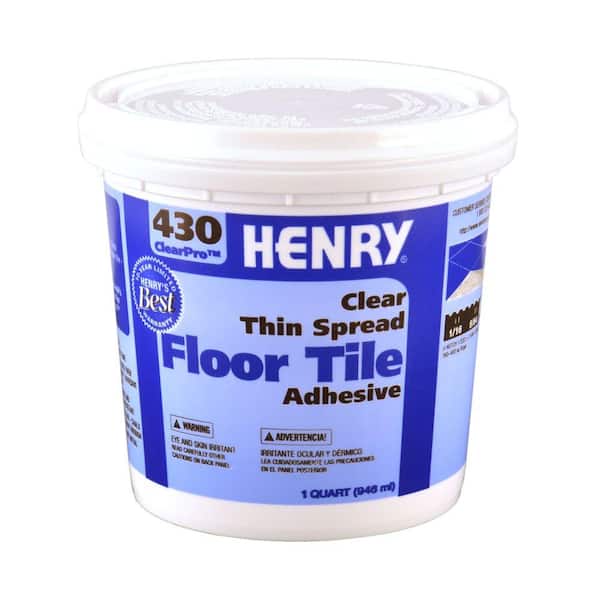Henry 430 1 Qt. ClearPro VCT Adhesive