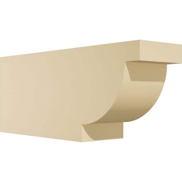 Ekena Millwork Standard Alpine 5 in. W x 8 in. H x 20 in. D Signature Urethane Rafter Tail Outlooker