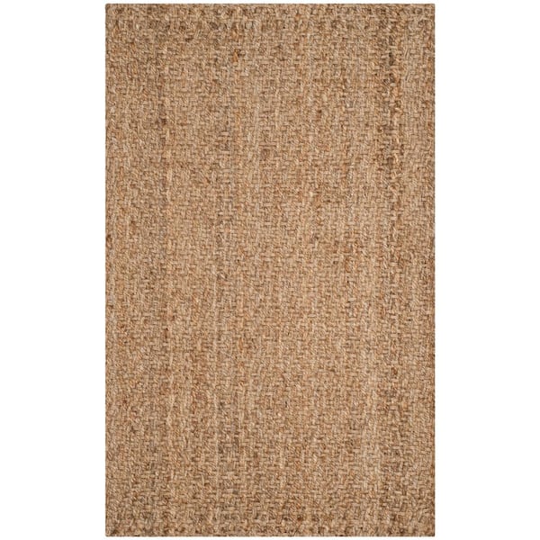 SAFAVIEH Natural Fiber Beige Doormat 2 ft. x 4 ft. Geometric Area Rug