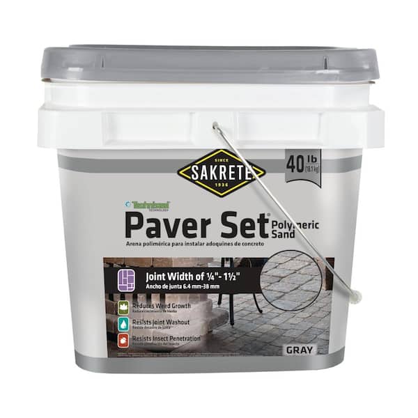 SAKRETE Paver Set 40 lb. Gray Paver Joint Sand