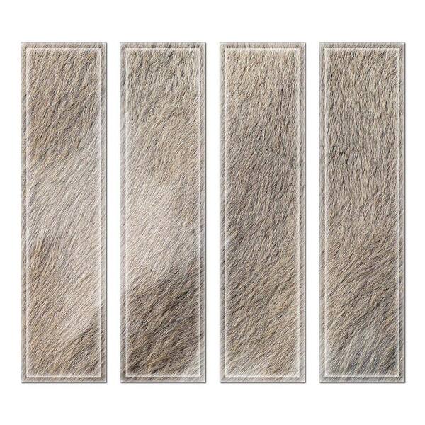 Upscale Designs 3 in. x 12 in. x 6 mm Upscale Designs Crystal Glass Mosaic Wall Tile ( 7.8 sq.ft. / Case)