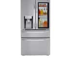 22.5 cu. ft. Smart French Door Refrigerator InstaView Door-In-Door Dual and Craft Ice in PrintProof Stainless