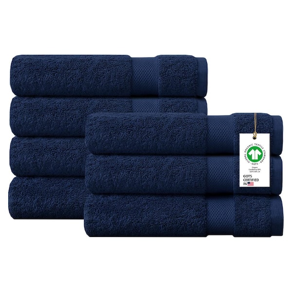 Terry Washcloth 5-Pack in Storm