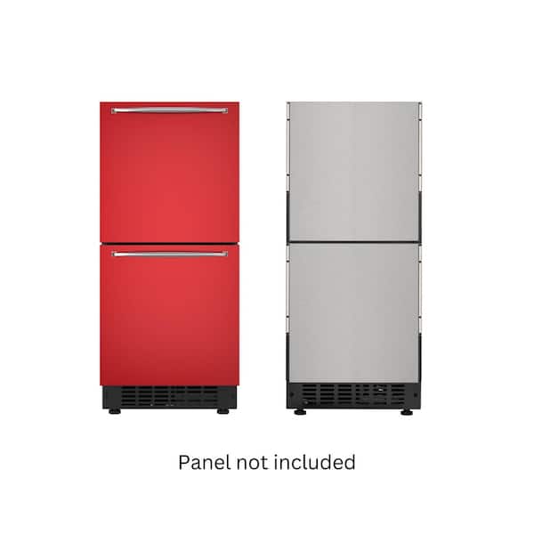 15 in. Panel Ready Built-In Double Drawer Refrigerator