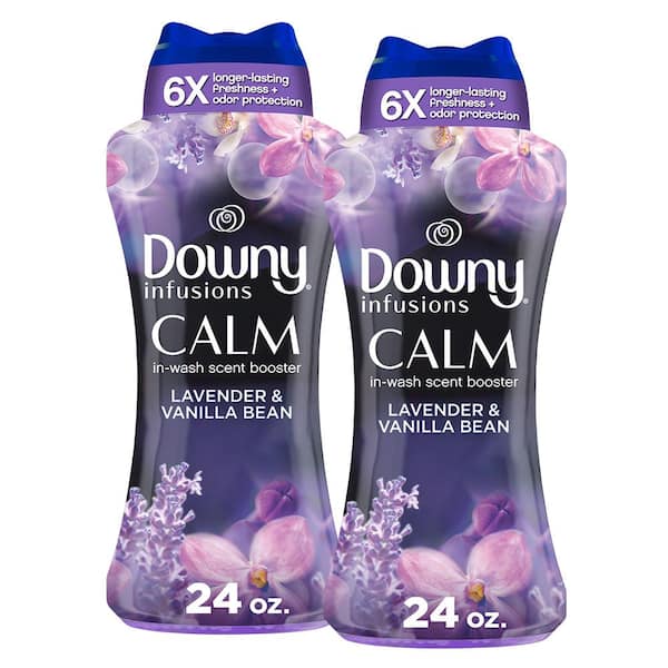 Infusions Calm Lavender and Vanilla Bean Scent Beads, 24 oz, (2-Pack)